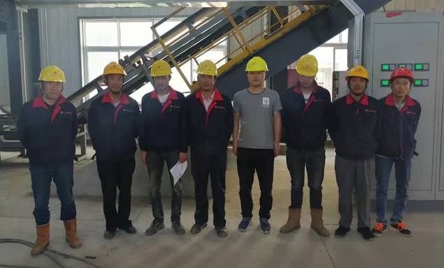 Введение в эту конвейерную систему для переработки цинкового шлака